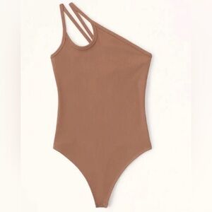 Abercrombie & Fitch On Shoulder Tank Bodysuit